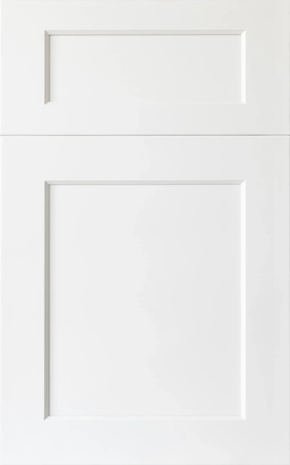 Emerald White shaker cabinet door — Vita Cabinetry