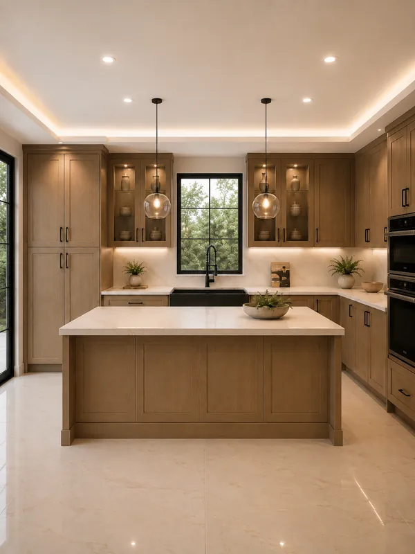 Emerald Natural kitchen — Vita Cabinetry