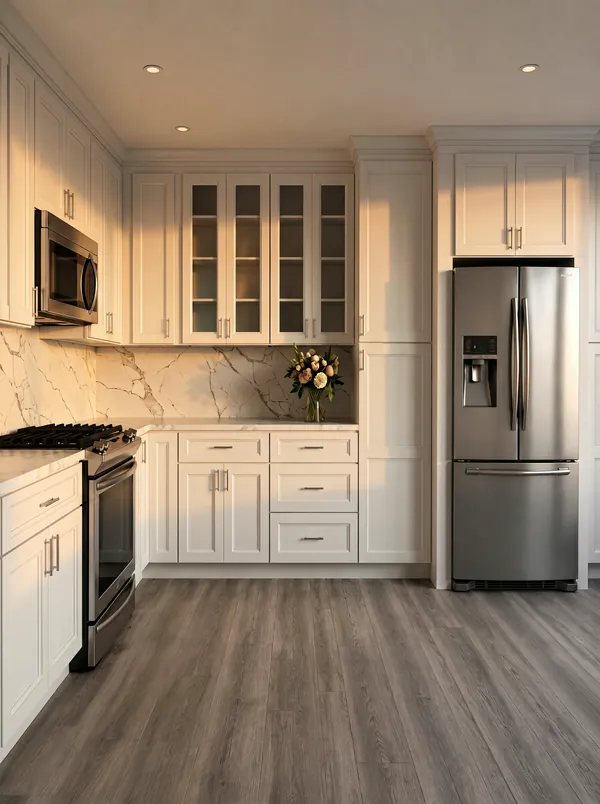 Trillion White kitchen — Vita Cabinetry