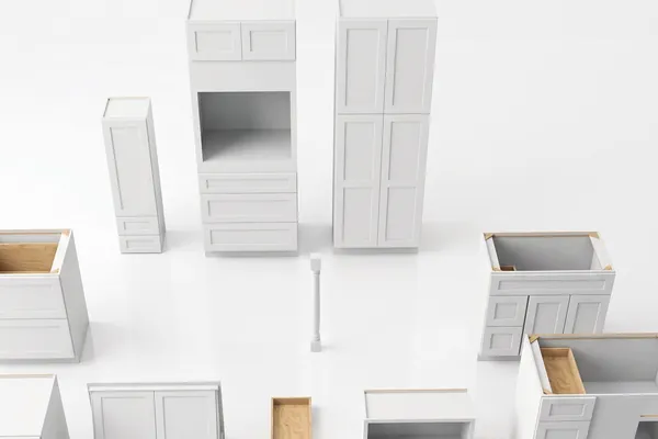 Vita wall, base and tall cabinets in every size